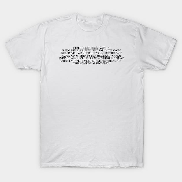 Friedrich Nietzsche  "Human, All Too Human" Book Quote T-Shirt by RomansIceniens